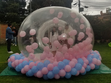Baby Shower en evento realizado en el Jardín de TESA
