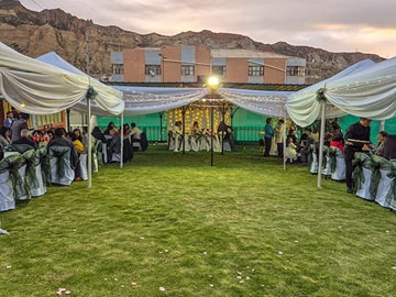 Boda realizada en el Jardín de TESA